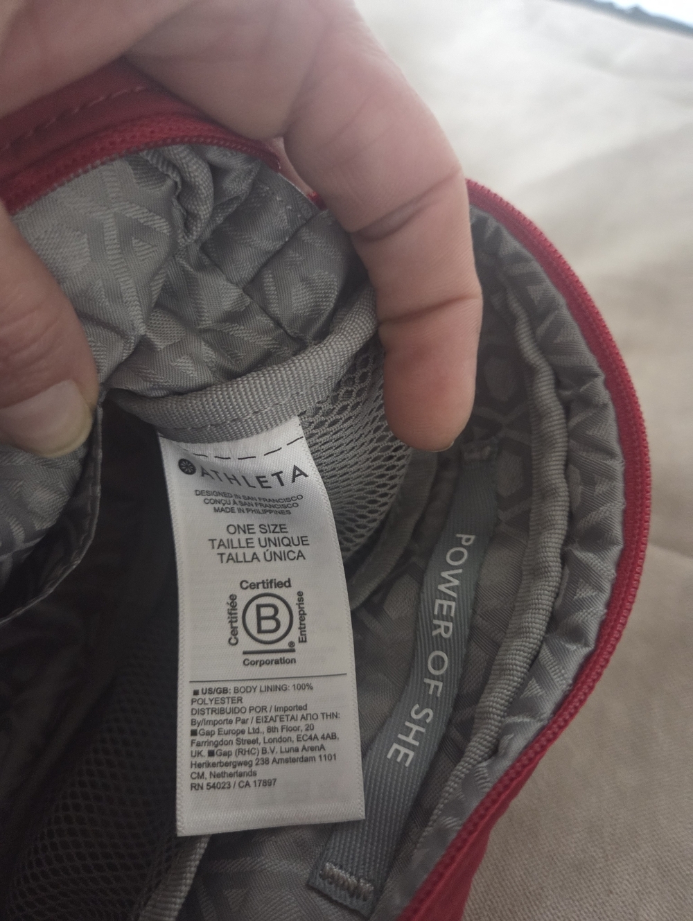 Athleta Redish Pink Women's Belt Bag - Picture 5 of 10